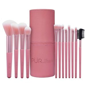 PUR Signature Travel Essentials 12pc. Cruelty-Free Brush Set